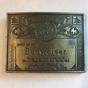 Budweiser Belt Buckle